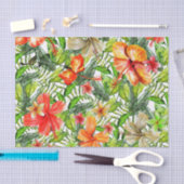 Tropische exotische seidenpapier (Handwerk)