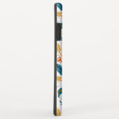 Tropische exotische Vögel und Blätter Case-Mate iPhone Hülle (Hinten/Rechts)