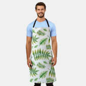 Tropische Fantasiekunst Schürze (Getragen)