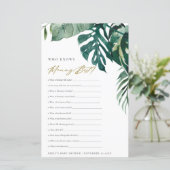 TROPISCHE FAUNA MONSTERA, DIE M0MMY BEST GAME KENN (Stehend Vorderseite)