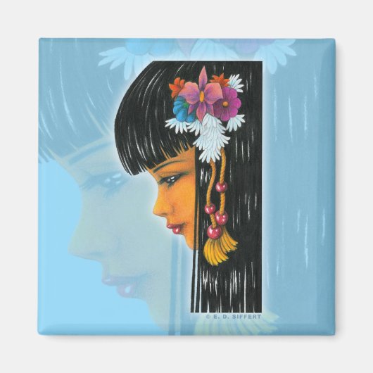 Tropische Fee Magnet (Vorne)