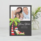 Tropische Feiertagskarte (Stehend Vorderseite)