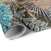 Tropische Ferne Geschenkpapier (Rolleneckpunkt)