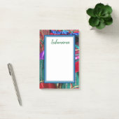 TROPISCHE FESTLICHE BÄNDER POST-IT KLEBEZETTEL (Büro)