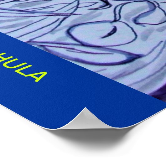 TROPISCHE FIREFLIS POSTER (Ecke)