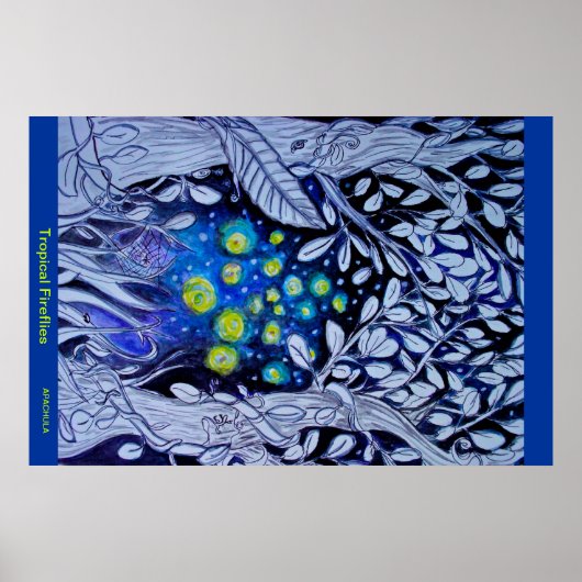 TROPISCHE FIREFLIS POSTER (Vorne)
