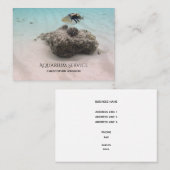 Tropische Fisch-Aquarium-Service-Wartung Visitenkarte (Vorne/Hinten)