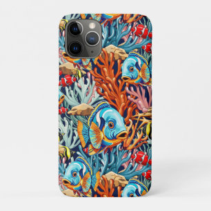 Tropische Fisch Bunte Sommerstimmung Case-Mate iPhone Hülle