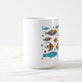 Tropische Fisch-Tasse Kaffeetasse (Mittel)