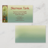 Tropische Fisch-u. Versorgungs-Visitenkarte Visitenkarte (Vorne/Hinten)