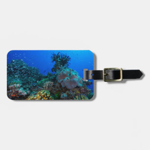 Tropische Fische auf dem Great Barrier Reef Gepäckanhänger