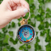 Tropische Fische aus Glas Schlüsselanhänger (Hand)