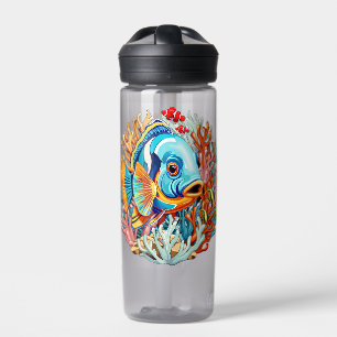 Tropische Fische Farbige Sommerstimmung Trinkflasche