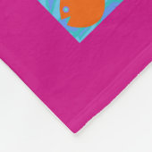 Tropische Fische - Fleece Blanket Small (Ecke)