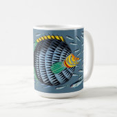 Tropische Fische Kaffeetasse (VorderseiteRechts)