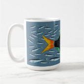 Tropische Fische Kaffeetasse (Links)