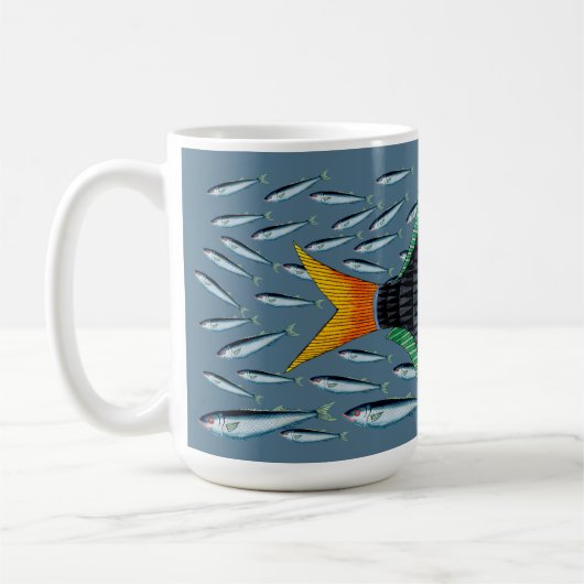 Tropische Fische Kaffeetasse (Links)