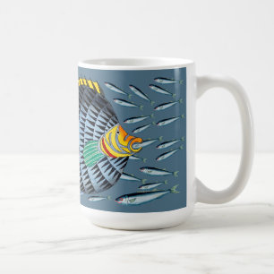 Tropische Fische Kaffeetasse