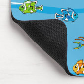 Tropische Fische Mousepad (Ecke)