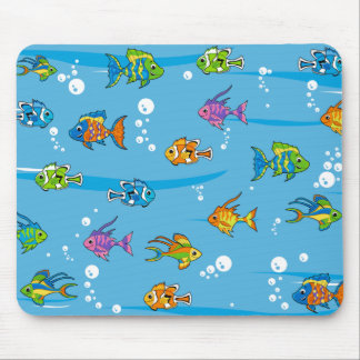 Tropische Fische Mousepad