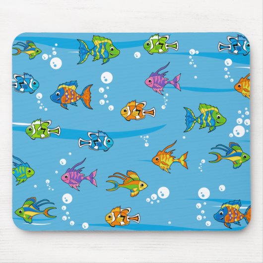 Tropische Fische Mousepad (Vorne)