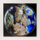 Tropische Fische und Korallen des Aquariums Puzzle (Horizontal)