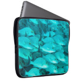 Tropische Fische und Korallenriff im Ozean in Farb Laptopschutzhülle (Vorne Rechts)