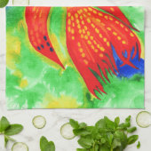 Tropische Fischentwurfsküche/Handtuch Handtuch (Gefaltet)