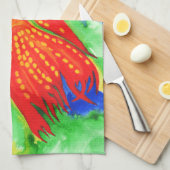 Tropische Fischentwurfsküche/Handtuch Handtuch (Viertel Falte)