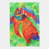 Tropische Fischentwurfsküche/Handtuch Handtuch (Vertikal)