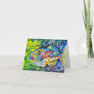 Tropische Fischkarte