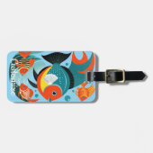 Tropische Fischsorte Thunder_Cove Gepäckanhänger (Vorderseite horizontal)