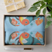 Tropische Fischsorte Thunder_Cove Seidenpapier (Geschenk)