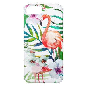 Tropische Flamingokunst Case-Mate iPhone Hülle