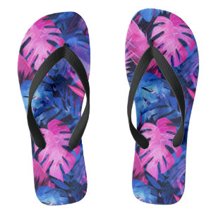 Tropische Flip Flops Badesandalen