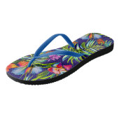 Tropische Flip Flops Badesandalen (Schrägansicht)
