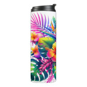 Tropische Flora-Explosion Thermosbecher (Nach links gedreht)