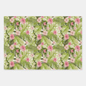 Tropische Flora und Blätter (Vorderseite 2)