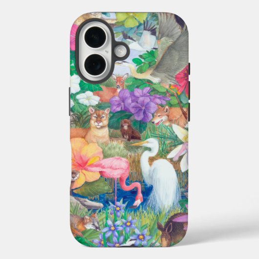 Tropische Flora und Fauna - IPhone-Fall Case-Mate iPhone Hülle (Rückseite)