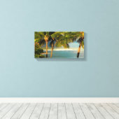 Tropische Flucht Leinwanddruck (Insitu (Holzboden))