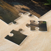 Tropische Flucht - tiefes Dschungel Wasserfall Puz Puzzle (Seite)