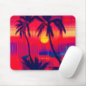 Tropische Fluchtfantasie Mousepad (Mit Mouse)