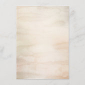 Tropische Foliage-Hochzeitsinformationen aus getro Begleitkarte (Rückseite)