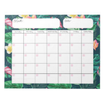 Tropische Folien 2 Kalender-Notepad