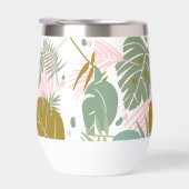 Tropische Folien - Muster aus Monstera und Palmblä (Rechts)