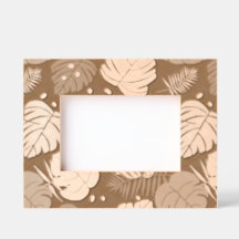 Tropische Folien - Muster aus Monstera und Palmblä