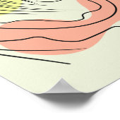 Tropische Frauenfreude Poster (Ecke)