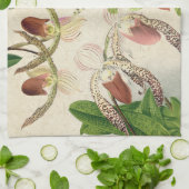 Tropische Frauenschuh Geschirrtuch (Gefaltet)