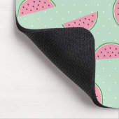 Tropische Frucht-Farben-Spritzer-Muster Mousepad (Ecke)