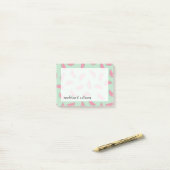 Tropische Frucht-Farben-Spritzer-Muster Post-it Klebezettel (Auf Schreibtisch)